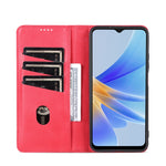 AZNS Custodia per telefono in pelle a conchiglia con struttura in vitello magnetico, For OPPO A17, For Xiaomi 12T / 12T Pro / Redmi K50 Ultra
