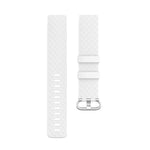 Cinturino per cinturino da polso in TPU con fibbia color argento per Fitbit Charge 4 / Charge 3 / Charge 3 SE, Size: L