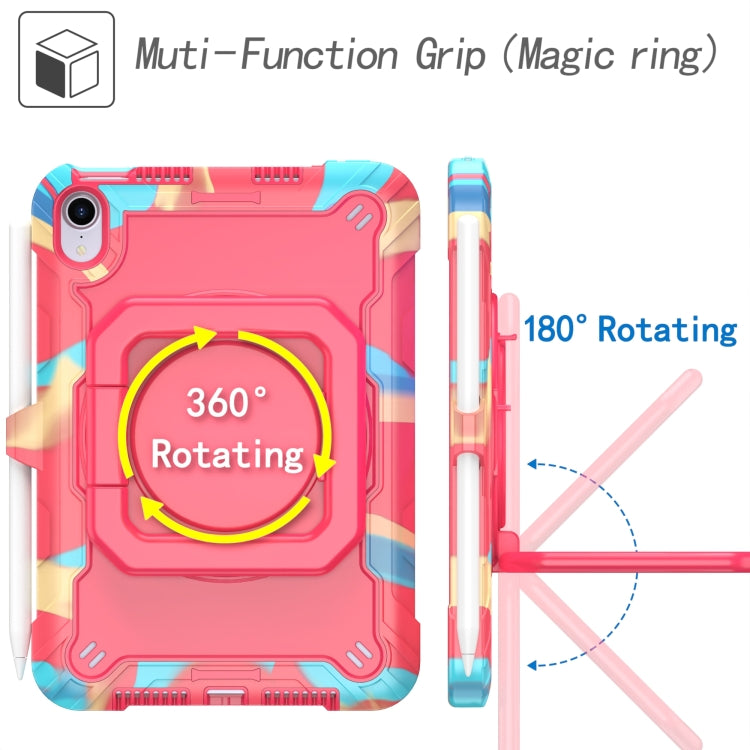 Custodia per tablet con supporto per braccialetto in silicone + PC, For iPad mini 2024 / mini 6, For Samsung Galaxy Tab A8 10.5 2021