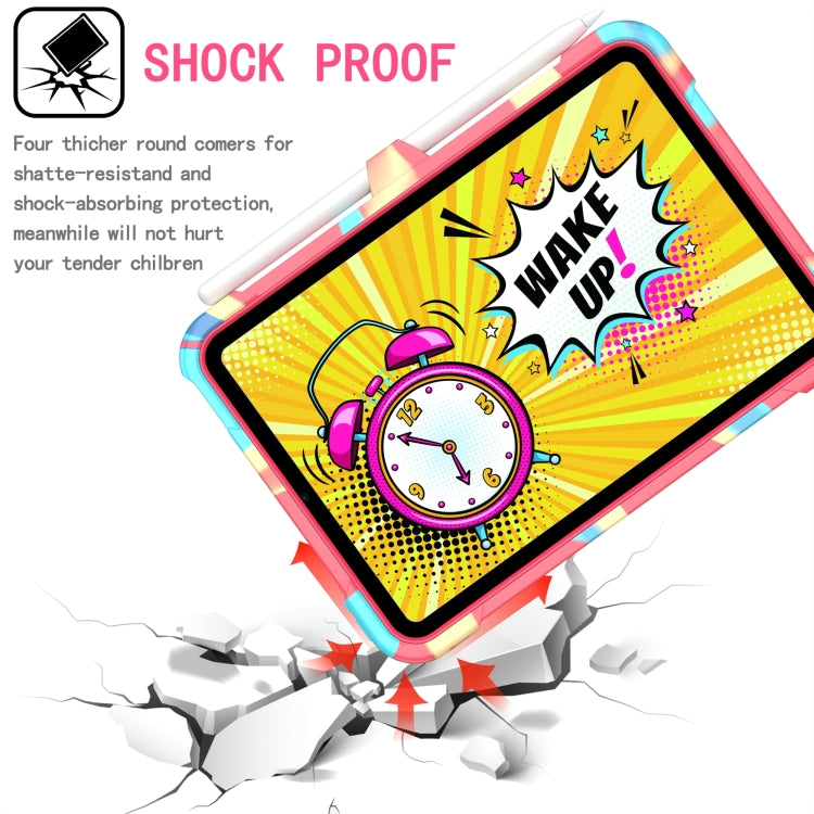 Custodia per tablet con supporto per braccialetto in silicone + PC, For iPad mini 2024 / mini 6, For Samsung Galaxy Tab A8 10.5 2021