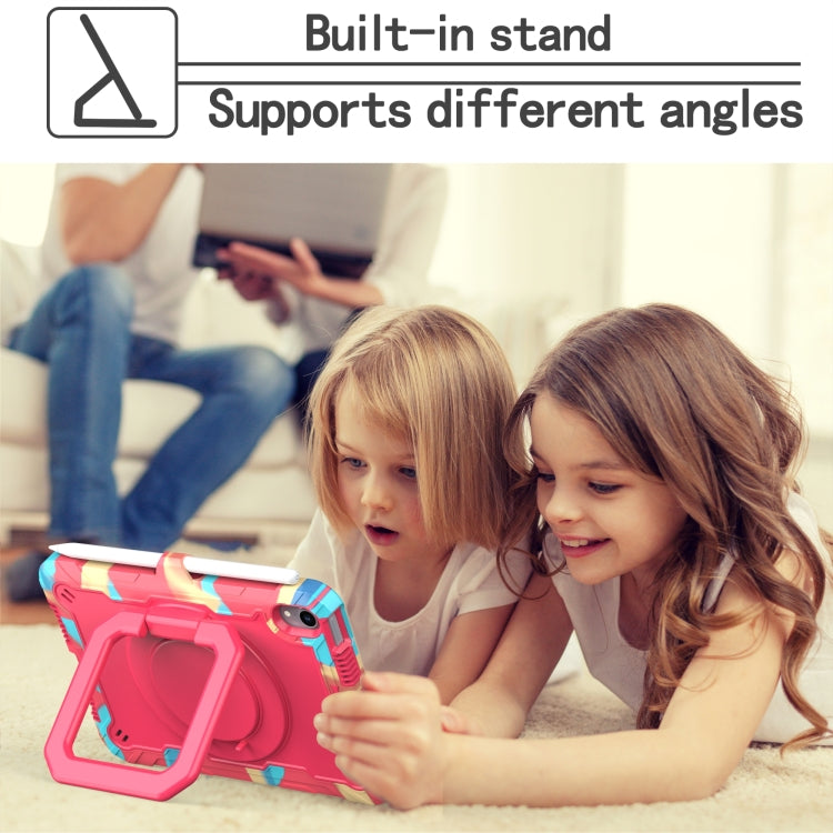 Custodia per tablet con supporto per braccialetto in silicone + PC, For iPad mini 2024 / mini 6, For Samsung Galaxy Tab A8 10.5 2021
