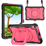 Custodia per tablet con supporto per braccialetto in silicone + PC, For iPad mini 2024 / mini 6, For Samsung Galaxy Tab A8 10.5 2021
