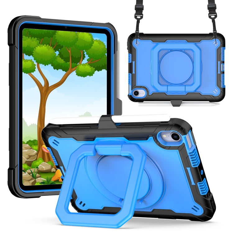 Custodia per tablet con supporto per braccialetto in silicone + PC, For iPad mini 2024 / mini 6, For Samsung Galaxy Tab A8 10.5 2021