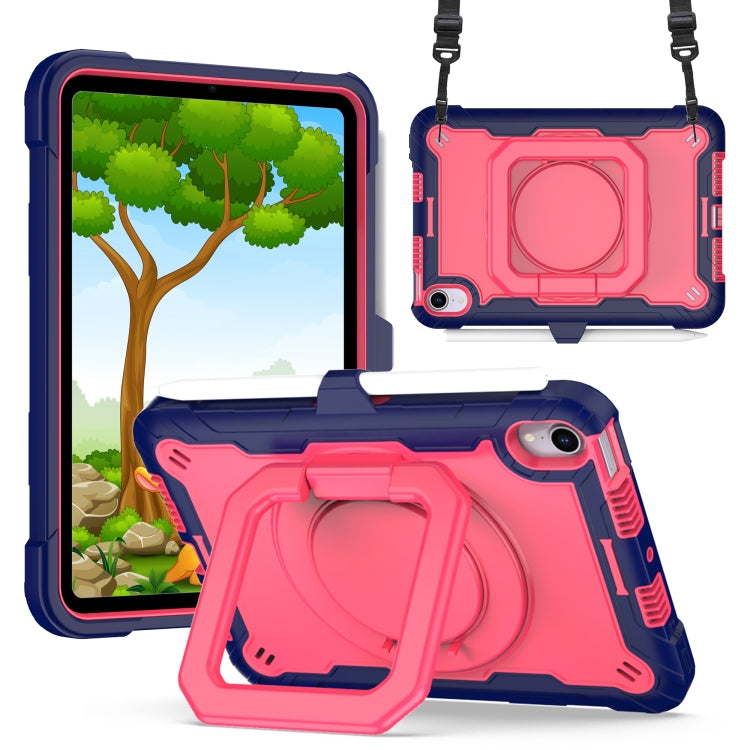 Custodia per tablet con supporto per braccialetto in silicone + PC, For iPad mini 2024 / mini 6, For Samsung Galaxy Tab A8 10.5 2021