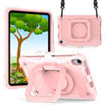 Custodia per tablet con supporto per braccialetto in silicone + PC, For iPad mini 2024 / mini 6, For Samsung Galaxy Tab A8 10.5 2021