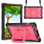 Custodia per tablet con supporto per braccialetto in silicone + PC, For iPad mini 2024 / mini 6, For Samsung Galaxy Tab A8 10.5 2021