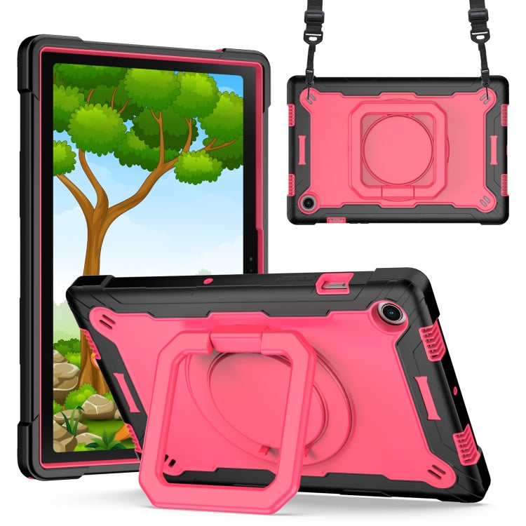 Custodia per tablet con supporto per braccialetto in silicone + PC, For iPad mini 2024 / mini 6, For Samsung Galaxy Tab A8 10.5 2021