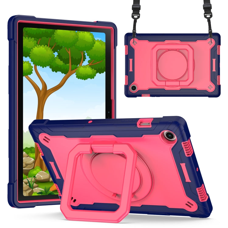 Custodia per tablet con supporto per braccialetto in silicone + PC, For iPad mini 2024 / mini 6, For Samsung Galaxy Tab A8 10.5 2021