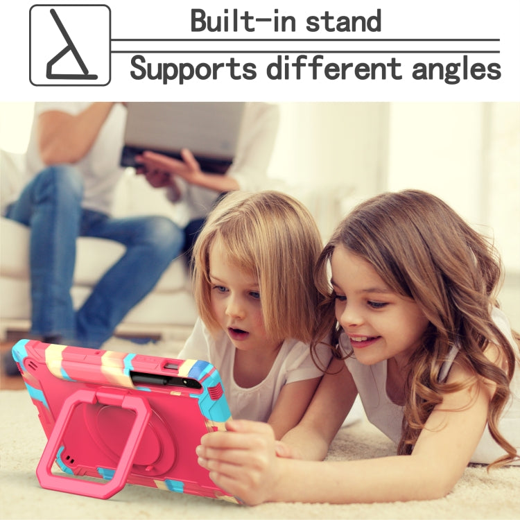 Custodia per tablet con supporto per braccialetto in silicone + PC, For Samsung Galaxy Tab S7 / S8