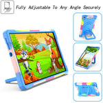 Custodia per tablet con supporto per braccialetto in silicone + PC, For Lenovo Tab M10 HD 2nd Gen, For Samsung Galaxy Tab S7+ / S8+ / S7 FE