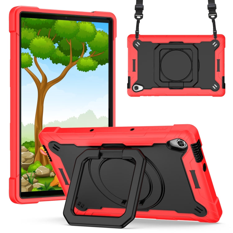 Custodia per tablet con supporto per braccialetto in silicone + PC, For Lenovo Tab M10 HD 2nd Gen, For Samsung Galaxy Tab S7+ / S8+ / S7 FE