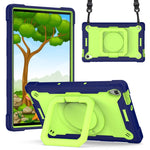 Custodia per tablet con supporto per braccialetto in silicone + PC, For Lenovo Tab M10 HD 2nd Gen, For Samsung Galaxy Tab S7+ / S8+ / S7 FE