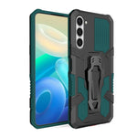 Armor Warrior PC antiurto + custodia per telefono in TPU, For Samsung Galaxy S23+ 5G