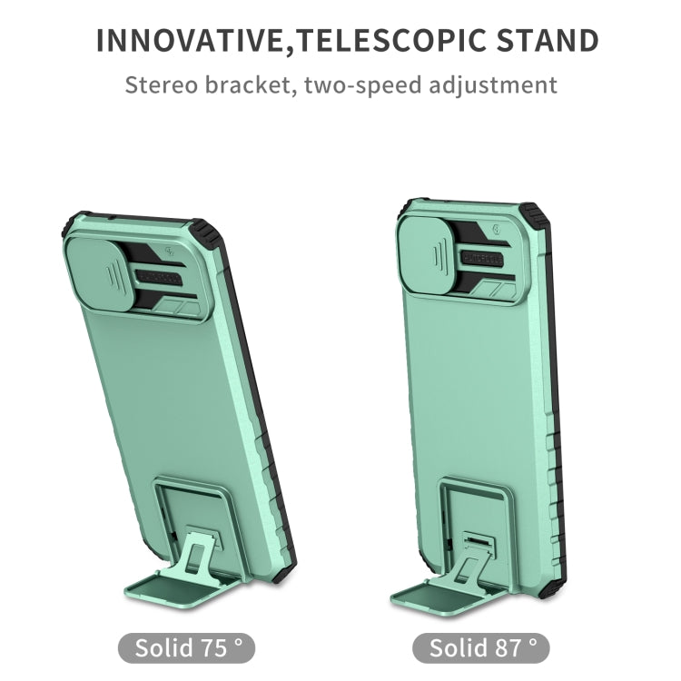 Custodia per telefono camshield scorrevole con supporto stereoscopico, For Samsung Galaxy A04 4G, For Samsung Galaxy S23 5G, For Samsung Galaxy S23+ 5G