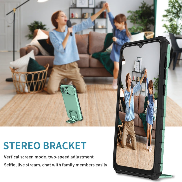 Custodia per telefono camshield scorrevole con supporto stereoscopico, For Samsung Galaxy A04 4G, For Samsung Galaxy S23 5G, For Samsung Galaxy S23+ 5G