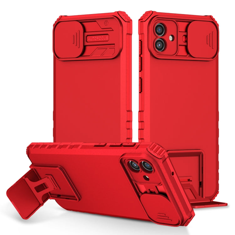 Custodia per telefono camshield scorrevole con supporto stereoscopico, For Samsung Galaxy A04 4G, For Samsung Galaxy S23 5G, For Samsung Galaxy S23+ 5G
