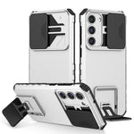 Custodia per telefono camshield scorrevole con supporto stereoscopico, For Samsung Galaxy A04 4G, For Samsung Galaxy S23 5G, For Samsung Galaxy S23+ 5G