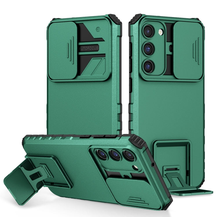 Custodia per telefono camshield scorrevole con supporto stereoscopico, For Samsung Galaxy A04 4G, For Samsung Galaxy S23 5G, For Samsung Galaxy S23+ 5G