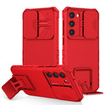 Custodia per telefono camshield scorrevole con supporto stereoscopico, For Samsung Galaxy A04 4G, For Samsung Galaxy S23 5G, For Samsung Galaxy S23+ 5G