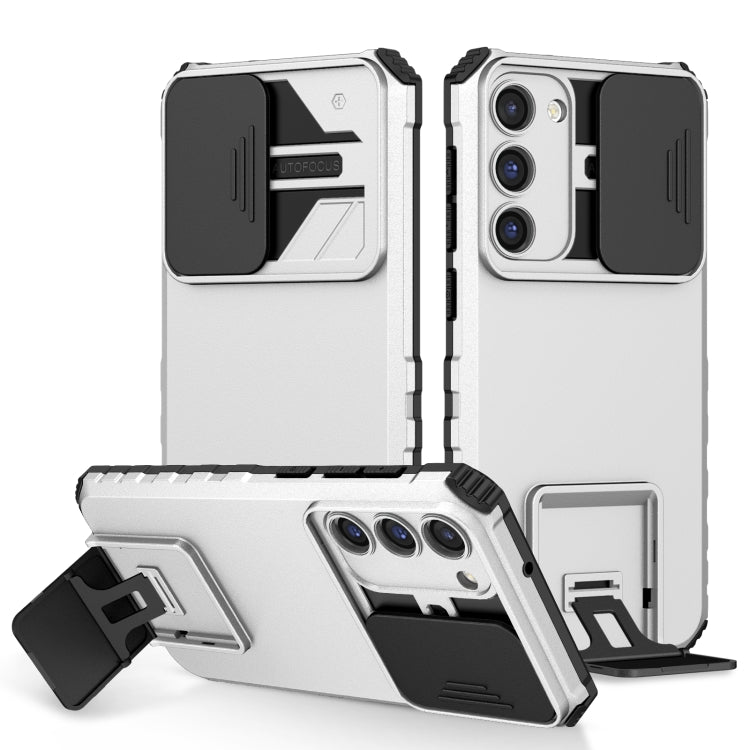 Custodia per telefono camshield scorrevole con supporto stereoscopico, For Samsung Galaxy A04 4G, For Samsung Galaxy S23 5G, For Samsung Galaxy S23+ 5G