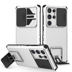 Custodia per telefono camshield scorrevole con supporto stereoscopico, For Samsung Galaxy S23 Ultra 5G, For Samsung Galaxy A14 5G