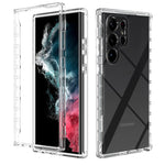 Custodia protettiva per telefono trasparente in TPU + PC a colori sfumati, For Samsung Galaxy S23 Ultra 5G, For Samsung Galaxy S23+ 5G, For Samsung Galaxy S23 5G