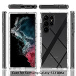 Custodia protettiva per telefono trasparente in TPU + PC a colori sfumati, For Samsung Galaxy S23 Ultra 5G, For Samsung Galaxy S23+ 5G, For Samsung Galaxy S23 5G