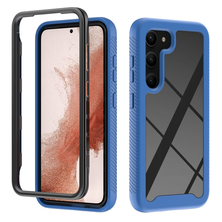 Custodia protettiva per telefono in TPU + PC trasparente integrata a due strati, For Samsung Galaxy S23 Ultra 5G, For Samsung Galaxy S23+ 5G, For Samsung Galaxy S23 5G