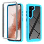 Custodia protettiva per telefono in TPU + PC trasparente integrata a due strati, For Samsung Galaxy S23 Ultra 5G, For Samsung Galaxy S23+ 5G, For Samsung Galaxy S23 5G