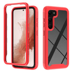 Custodia protettiva per telefono in TPU + PC trasparente integrata a due strati, For Samsung Galaxy S23 Ultra 5G, For Samsung Galaxy S23+ 5G, For Samsung Galaxy S23 5G