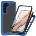 Custodia protettiva per telefono trasparente integrata a due strati in TPU + PC + PET, For Samsung Galaxy S23 Ultra 5G, For Samsung Galaxy S23+ 5G, For Samsung Galaxy S23 5G