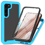 Custodia protettiva per telefono trasparente integrata a due strati in TPU + PC + PET, For Samsung Galaxy S23 Ultra 5G, For Samsung Galaxy S23+ 5G, For Samsung Galaxy S23 5G