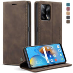 CaseMe 013 Custodia multifunzionale in pelle a conchiglia orizzontale, For OPPO F19/F19S/A74 4G/A95 4G
