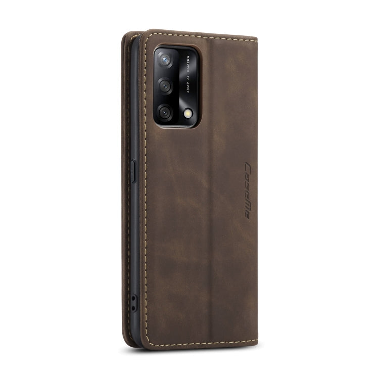 CaseMe 013 Custodia multifunzionale in pelle a conchiglia orizzontale, For OPPO F19/F19S/A74 4G/A95 4G