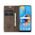 CaseMe 013 Custodia multifunzionale in pelle a conchiglia orizzontale, For OPPO F19/F19S/A74 4G/A95 4G