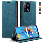 CaseMe 013 Custodia multifunzionale in pelle a conchiglia orizzontale, For OPPO F19/F19S/A74 4G/A95 4G