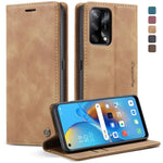 CaseMe 013 Custodia multifunzionale in pelle a conchiglia orizzontale, For OPPO F19/F19S/A74 4G/A95 4G