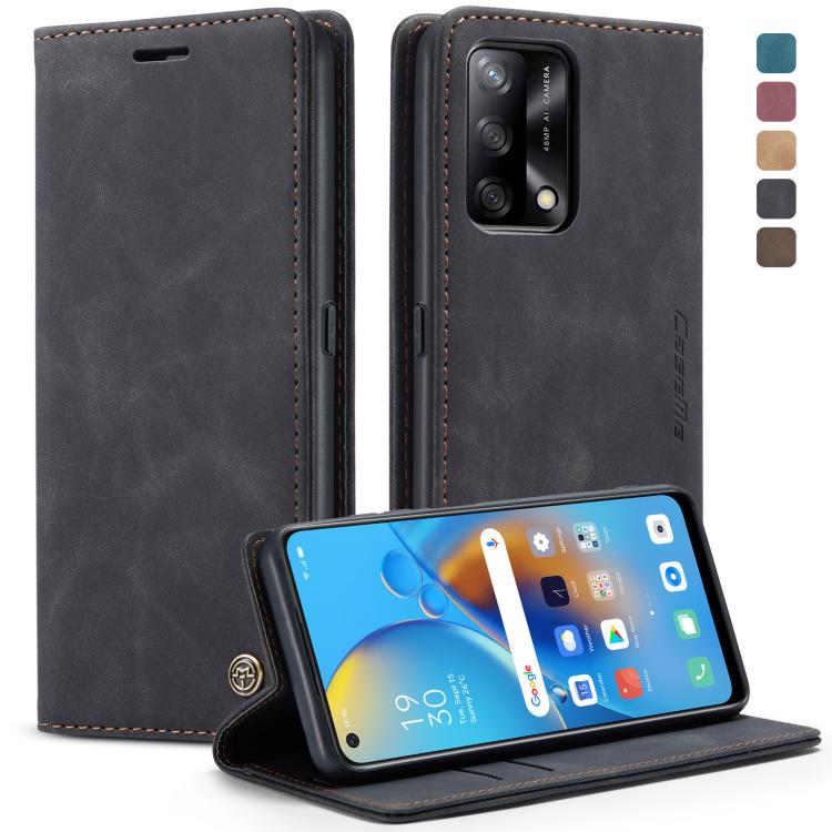 CaseMe 013 Custodia multifunzionale in pelle a conchiglia orizzontale, For OPPO F19/F19S/A74 4G/A95 4G