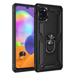Custodia TPU e PC con supporto girevole per Galaxy A31