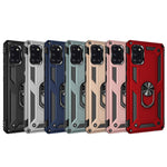 Custodia TPU e PC con supporto girevole per Galaxy A31