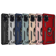 Custodia TPU e PC con supporto girevole per Galaxy A31