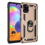 Custodia TPU e PC con supporto girevole per Galaxy A31