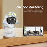 Telecamera WiFi ESCAM PT211 2MP con rilevamento e allarme