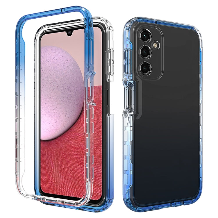 Custodia protettiva per telefono trasparente in TPU + PC a colori sfumati, For Samsung Galaxy A14 5G