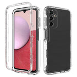 Custodia protettiva per telefono trasparente in TPU + PC a colori sfumati, For Samsung Galaxy A14 5G
