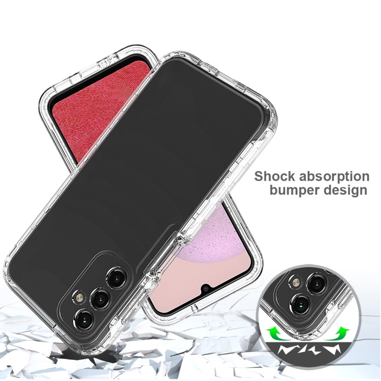 Custodia protettiva per telefono trasparente in TPU + PC a colori sfumati, For Samsung Galaxy A14 5G