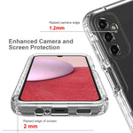 Custodia protettiva per telefono trasparente in TPU + PC a colori sfumati, For Samsung Galaxy A14 5G