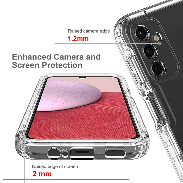 Custodia protettiva per telefono trasparente in TPU + PC a colori sfumati, For Samsung Galaxy A14 5G