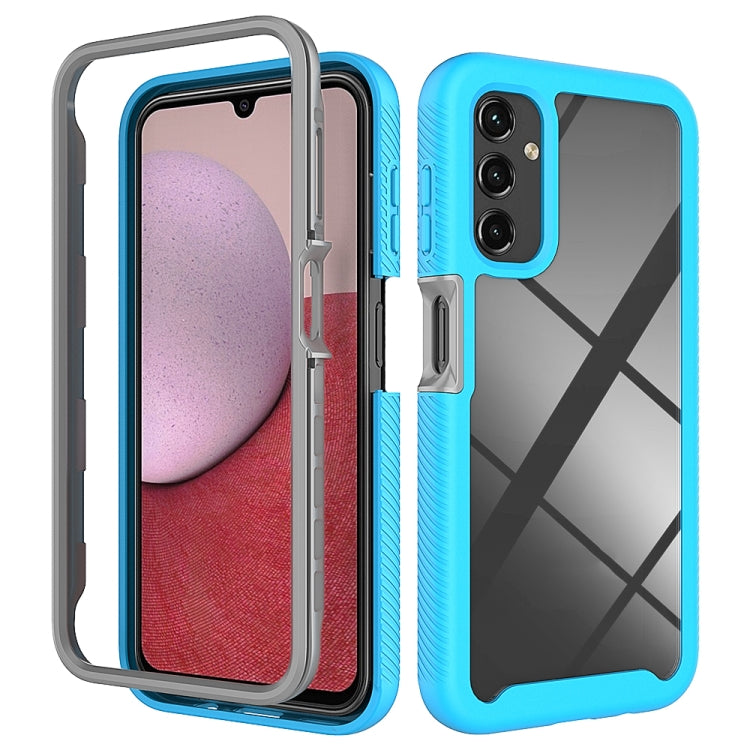 Custodia protettiva per telefono in TPU + PC trasparente integrata a due strati, For Samsung Galaxy A14 5G