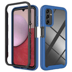 Custodia protettiva per telefono in TPU + PC trasparente integrata a due strati, For Samsung Galaxy A14 5G